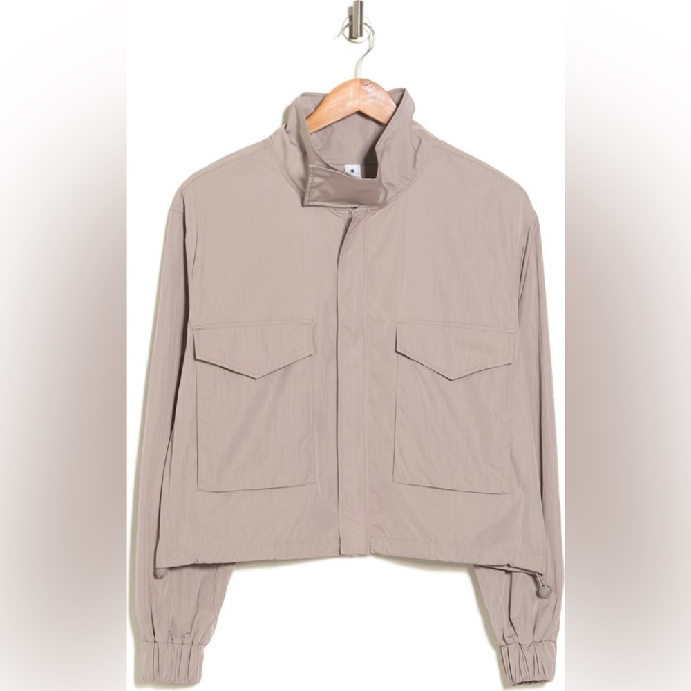 Nordstrom Rack yogalicious windbreaker zip up - Picture 3 of 5